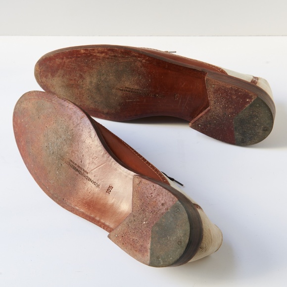 80s - SUSAN BENNIS - WARREN EDWARDS - Shoes - Men\'s - 10.5 - Br/W Leather main image 8